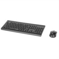Esta es la imagen de teclados/manhattan/180771/kit de teclado y mouse óptico inalámbricos mwk7350