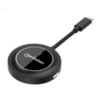 Esta es la imagen de transmisor inalambrico/manhattan/208437/transmisor inalámbrico de vídeo usb-c 1080p