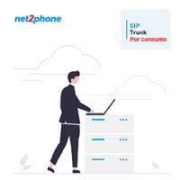 Esta es la imagen de troncal o canal sip por consumo - net2phone - sin bolsa de minutos - licencia unitaria - renta mensual - entrega electronica