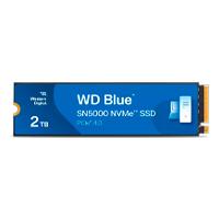 Esta es la imagen de unidad de estado solido ssd interno wd blue sn5000 2tb m.2 2280 nvme pcie gen4 x4 lect.5150mbs escrit.4850mbs tbw900 pc laptop minipc wds200t4b0e-00cnz0