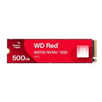 Esta es la imagen de unidad de estado solido ssd interno wd red sn700 500gb m.2 2280 nvme pcie gen3 x4 lect.3430mbs escrit.2600mbs nas wds500g1r0c