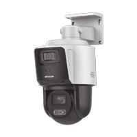 Esta es la imagen de [tandemvu] ptz ip 4 megapixel con cámara panoramica 4 megapixel / 4x zoom / dual light (40 mts ir + 30 mts luz blanca) / acusense / ip66 / poe+ / darkfighter / micro sd /
