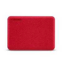 Esta es la imagen de dd externo 1tb toshiba canvio advance v10 2.5//usb 3.0//rojo//velocidad de transferencia 5gb/s/win10/ macos v10.15 /v10.14 / v10.13