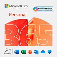 Esta es la imagen de esd microsoft 365 personal - multilenguaje - suscripcion anual - uso no comercial - descarga digital