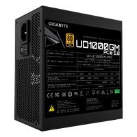 Esta es la imagen de fuente de poder gigabyte1000w/80 plus gold /negro/atx/modular