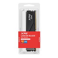 Esta es la imagen de memoira xpg lancer blace udimm ddr5 32g pc5-44800 5600mhz cl46 1.1v con disipador negro pc gammer/alto rendimiento (ax5u5600c4632g-slabbk)