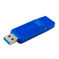 Esta es la imagen de memoria flash usb kingston data traveler exodia 64gb gen 1 3.2 tipo a azul kc-u2g64-7gb