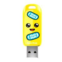 Esta es la imagen de memoria sandisk 256gb usb 3.2 fortnite drive edicion banano sdczif-256g-g46