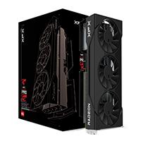 Esta es la imagen de tarjeta de video xfx amd radeon rx 9070 xt speedster swift triple fan / 16gb/ gddr6/ pcie 5.0/256 bit/gama alta