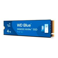 Esta es la imagen de unidad de estado solido ssd interno wd blue sn5000 4tb m.2 2280 nvme pcie gen4 x4 lect.5500mbs escrit.5000mbs tbw1200 pc laptop minipc wds400t4b0e-00bky0