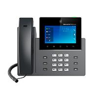Esta es la imagen de video telefono ip grandstream gxv3450/ 16 cuentas sip 16 lineas 2 puertos giga pantalla tactil a color camara 2mp android bluetooth wifi 5 poe/poe