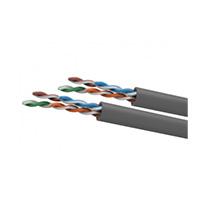 Esta es la imagen de bobina de cable wam cat6 utp cca 23 awg 305 mts color gris