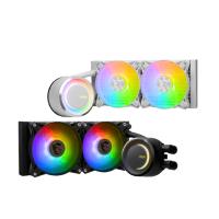 Esta es la imagen de disipador de enfriamiento liquido ms mag coreliquid e240 / black / 240mm / intel