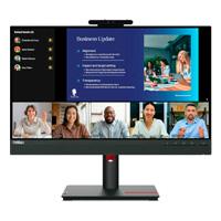 Esta es la imagen de monitor lenovo think vision / t24v-30f22238ft1 / 23.8 fhd / 3x usb 3.2 gen 1 /1x usb 2.0 / 1x usb-b 3.2 gen 1/ 3 años garantia cs