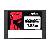 Esta es la imagen de unidad de estado solido ssd kingston dc600m 7680gb enterprice sata 2.5 lect.560/escr.530mbs para servidor sedc600m/7680g
