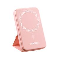 Esta es la imagen de bateria de respaldo adata power bank magnético r050 5000 mah usb -c carga inalámbrica color rosa (pr050-11pk)