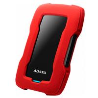 Esta es la imagen de disco duro externo adata hd330 2tb portatil 2.5 usb 3.2 windows mac linux contragolpes slim color rojo ahd330-2tu31-crd