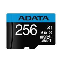 Esta es la imagen de memoria adata micro sdhc/sdxc 256gb uhs-i 100mb/25mb clase 10 v10 a1 c/adaptador (ausdx256guicl10a1-ra1)