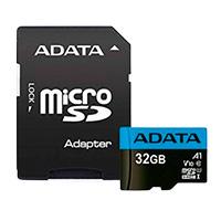 Esta es la imagen de memoria adata micro sdxc/sdhc 32gb uhs-i 100mb/25mb clase 10 v10 a1 c/adaptador ausdh32guicl10a1-ra1