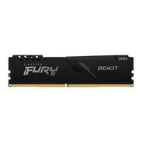 Esta es la imagen de memoria ram kingston dimm ddr4 32gb 3200mt/s fury beast black xmp cl16 288pin 1.35v c/disipador de calor p/pc/gamer/alto rendimiento kf432c16bb/32