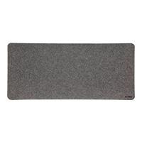 Esta es la imagen de mousepad acteck vibe felt plus tf620 / alfombrilla para escritorio / ergonomico / textura  afelpada / base antideslizante / 90x40cm / gris claro / ac-934497