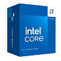 Esta es la imagen de procesador intel core i7-14700f s-1700 14a gen /hasta 5.4 ghz /cache 33mb /20 cores 8p12e /sin graficos /con disipador /computo medio