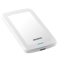 Esta es la imagen de disco duro externo adata hv300 2tb portatil 2.5 usb 3.2 windows mac linux dashdrive slim color blanco ahv300-2tu31-cwh