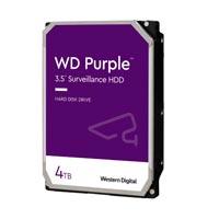 Esta es la imagen de disco duro interno wd purple 4tb 3.5 escritorio sata3 6gb/s 256mb 5400rpm 24x7 dvr nvr 1-16 bahias 1-64 camaras wd43purz