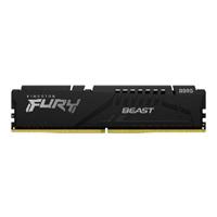 Esta es la imagen de memoria ram kingston dimm ddr5 16gb 6000mt/s fury beast black expo cl36 288pin 1.25v c/disipador de calor p/pc/gamer/alto rendimiento kf560c36bbe2-16