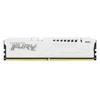 Esta es la imagen de memoria ram kingston dimm ddr5 16gb 6000mt/s fury beast white expo cl30 288pin 1.4v c/disipador de calor p/pc/gamer/alto rendimiento kf560c30bwe-16