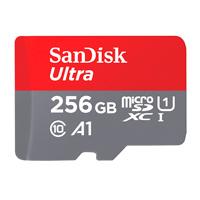 Esta es la imagen de memoria sandisk micro sdxc 256gb ultra 150mb/s clase 10 c/adaptador sdsquac-256g-gn6ma