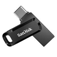Esta es la imagen de memoria sandisk ultra dual drive go usb 64gb tipo-c / usb a 3.1 velocidad de lectura 150mb/s color negro sdddc3-064g-g46