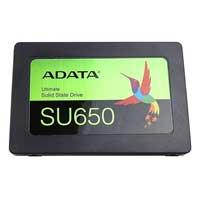 Esta es la imagen de unidad de estado solido ssd interno adata su650 256gb 2.5 sata3 lect. 520 escrit. 450 mbs 7mm pc laptop minipc sin bracket 3dnand (asu650ss-256gt-r)