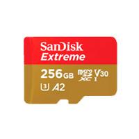 Esta es la imagen de memoria sandisk micro sdxc 256gb extreme 190mb/s 4k clase 10 a2 v30 c/adaptador sdsqxav-256g-gn6ma