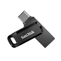Esta es la imagen de memoria sandisk ultra dual drive go usb 256gb tipo-c / usb 3.1 velocidad de lectura 150mb/s color negro sdddc3-256g-g46