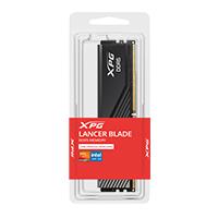 Esta es la imagen de memoria xpg lancer blade udimm ddr5 16gb pc5-44800 5600mhz cl46 1.1v con disipador negro pc gammer/alto rendimiento (ax5u5600c4616g-slabbk)