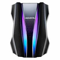 Esta es la imagen de disco duro externo adata hd770g 2tb portatil 2.5 usb 3.2 windows mac linux contragolpes gaming rgb color negro ahd770g-2tu32g1-cbk