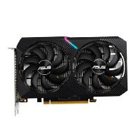 Esta es la imagen de tarjeta de video asus nvidia gtx1650/pcie x16 3.0/4gb gddr6/hdmi/dp/dvi/estandar/gama media