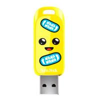 Esta es la imagen de memoria sandisk 128gb usb 3.2 fortnite drive edicion banano sdczif-128g-g46