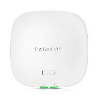 Esta es la imagen de access point hpe aruba instant on s1t23a ap32 2x2 wi-fi 6e 100% tribanda certificado para interior interoperable