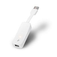 Esta es la imagen de adaptador de red | tp-link | ue300 | usb 3.0 a rj45 gigabit | plug play | compatible con usb 2.0/1.1