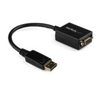 Esta es la imagen de adaptador de video displayport dp a vga - convertidor externo - cable activo - hembra vga - macho dp- hasta 1920x1200 - startech.com mod. dp2vga2