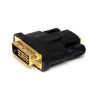 Esta es la imagen de adaptador de video hdmi a dvi - dvi-d macho - hdmi hembra - convertidor de video - negro - startech.com mod. hdmidvifm