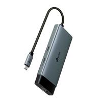 Esta es la imagen de adaptador hub | tp link | uh5020c | usb-c 5 en 1 con puerto hdmi 4k@60hz y carga rápida de 100w
