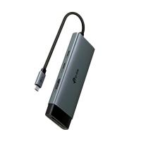 Esta es la imagen de adaptador hub | tp link | uh7020c | usb-c 7 en 1 con puerto hdmi 4k@60hz