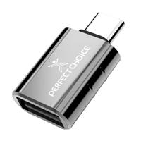 Esta es la imagen de adaptador usb a hembra a usb tipo c macho perfect choice