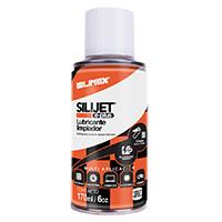 Esta es la imagen de aerosol limpiador | silimex | sili jet e-plus 170 ml | limpieza y lubricacion para componentes y mecanismo electronicos | no conductor dielectrico