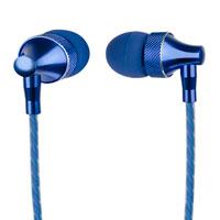 Esta es la imagen de audifonos alambricos in-ear con microfono perfect choice stretto - azul