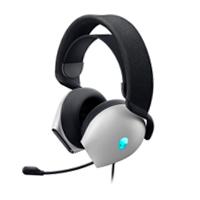 Esta es la imagen de audifonos con microfono dell gaming alienware aw520h | alambricos usb | lunar light | 520-bbbc