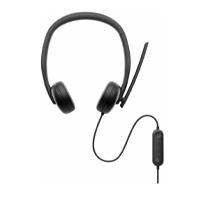 Esta es la imagen de audifonos con microfono dell wh3024 alambricos usb-a 520-bbds